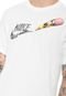 Camiseta Nike Sportswear M Nsw Tee Remix Bege - Marca Nike Sportswear