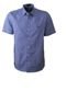 Kit 2 Camisas Social Via Belucci MicroXadrez Comfort Manga Curta de Alta qualidade Marinho/Azul - Marca Djak jeans