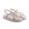 Sandália Cindy Off White Off-white - Marca Damannu Shoes