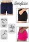 Kit 2 Shorts Feminino Praia Tactel Bolso Lateral Esporte Liso Soltinho - Marca COLBACHO