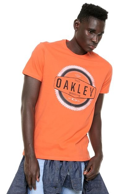 Camiseta Oakley Saw 2.0 Laranja - Marca Oakley