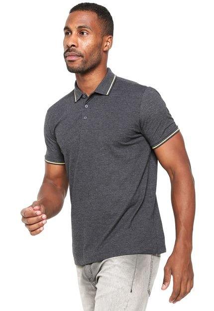 Camisa Polo Ellus 2ND Floor Comfort Cinza - Marca 2ND Floor