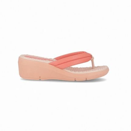 Chinelo Cecilia Anabela Médio Coral - Marca Piccadilly
