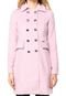 Casaco Colcci Sarja Trench Coat Rosa - Marca Colcci