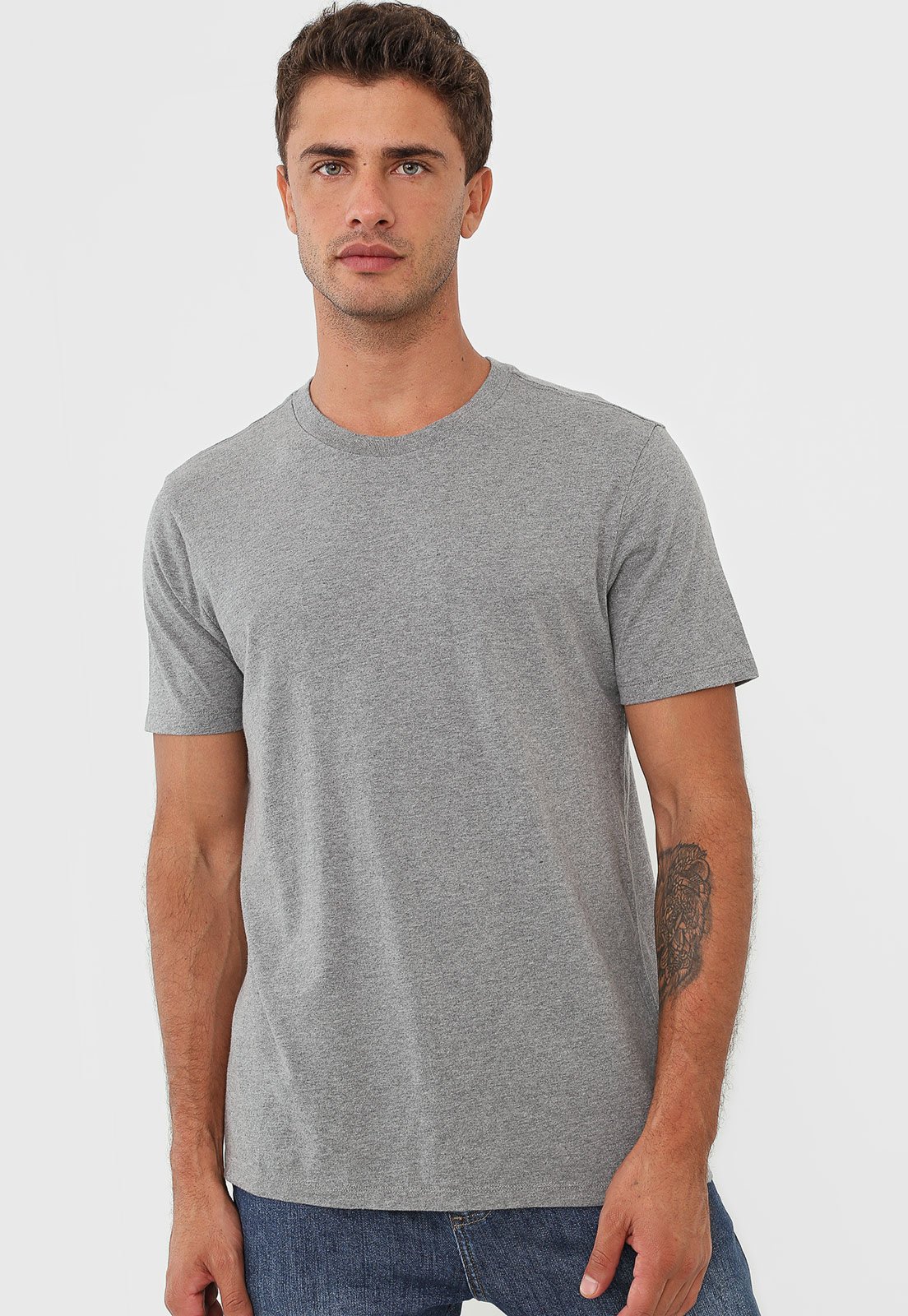 Camiseta GAP Basic Cinza - Marca GAP