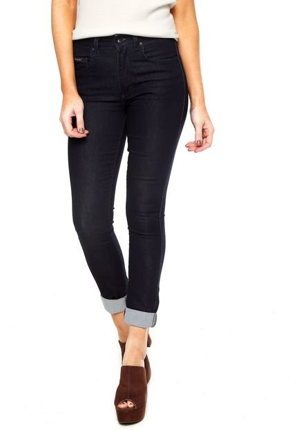 Calça Jeans Calvin Klein Jeans Skinny Clean Azul-Marinho - Marca Calvin Klein Jeans