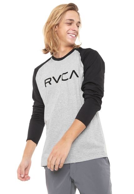 Camiseta RVCA Big Cinza - Marca RVCA