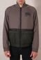 Jaqueta Bomber AX ARMANI EXCHANGE Dupla Face Logo Marrom - Marca AX ARMANI EXCHANGE