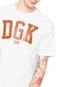 Camiseta DGK Past Time Branca - Marca DGK