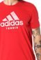 Camiseta adidas Category Tee Vermelha - Marca adidas Performance