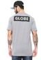 Camiseta Globe Básica Sticker Cinza - Marca Globe