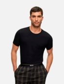 Pack Hugo Boss Três Camisetas Regular Fit Preto - Marca Hugo Boss