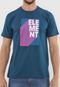Camiseta Element Modus Azul - Marca Element