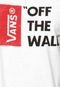 Camiseta Vans Off The Wall Raglan Branca - Marca Vans