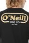Camiseta O'Neill Est Reach Preta - Marca O'Neill