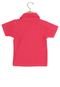 Camisa Polo Marisol Menino Rosa - Marca Marisol