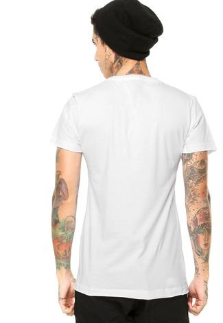 Camiseta Sergio K Plata Ou Plomo Branca