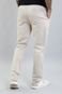 Calça Jogger Masculina de Sarja Slim Fit na Cor Bege com Elástico no Cós - Marca Dialogo Jeans
