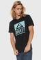 Camiseta Reef Map It Logo Preta - Marca Reef