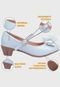 Sapato de Salto Popidi Menina Laço Perola Renda Branco - Marca Pópidí