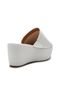 Tamanco Flatform Loucos e Santos Branco - Marca Loucos e Santos