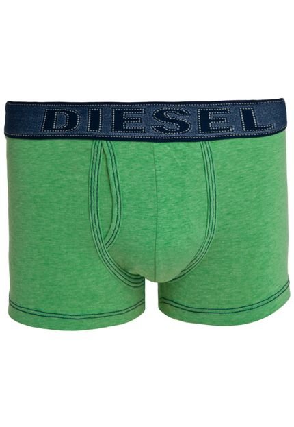 Cueca Diesel Boxer Pespontos Verde - Marca Diesel
