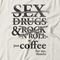 Camiseta Feminina Just Coffee For Me - Off White - Marca Studio Geek 
