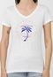 Camiseta Roxy Palm Branca - Marca Roxy