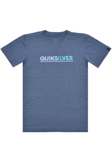 Camiseta Quiksilver Menino Lettering Azul - Marca Quiksilver