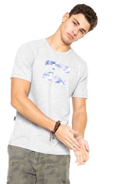Camiseta Billabong Super Wave Cinza - Marca Billabong