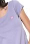 Camiseta Polo Wear Básica Logo Lilás - Marca Polo Wear