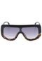 Óculos de Sol Doc Dog Máscara Geométrico Preto/Marrom - Marca Doc Dog