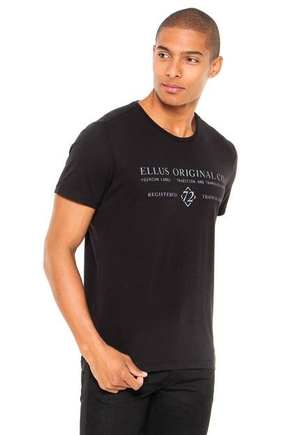Camiseta Ellus Classic Preta - Marca Ellus