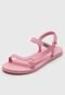 Rasteira Melissa Sun Downtown Rosa - Marca Melissa