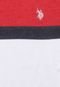 Camiseta U.S. Polo Menino Lisa Vermelha - Marca U.S. Polo