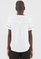 Blusa Hering Recortes Off-White - Marca Hering