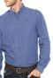 Camisa Colcci Listrada Azul - Marca Colcci