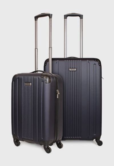Pack 2 Maletas Porter Cabina S M Azul Kenneth Cole Kenneth Cole