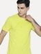 Camiseta Ellus Masculina Cotton Fine Maxi Splash Logo Neon Amarela - Marca Ellus