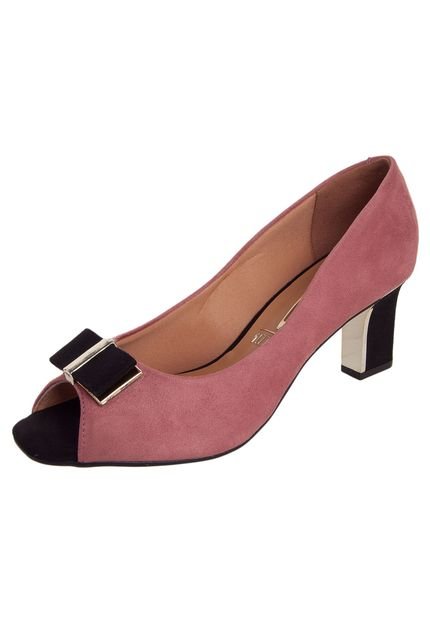 Peep Toe Vizzano Rosa - Marca Vizzano