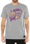 Camiseta New Era Los Angeles Lakers Cinza - Marca New Era