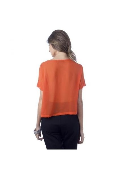 Blusa Mini Laranja - Marca Espaço Fashion
