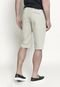 Bermuda Slim Sarja Lemier Collection com Bolso Faca Color Areia - Marca Lemier Jeans