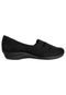 Mocassim Comfortflex Preto - Marca Comfortflex