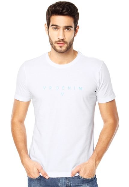 Camiseta VR Escrita Branca - Marca VR