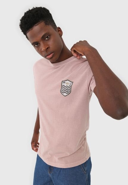Camiseta Osklen Estampada Rosa - Marca Osklen
