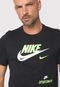 Camiseta Nike Sportswear Nsw Pack 2 Preta - Marca Nike Sportswear