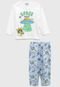 Kit 2pçs Fakini Longo Infantil Full Print - Marca Fakini