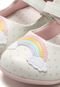 Sapatilha Bibi Rainbow Branca - Marca Bibi