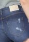 Short Jeans Forum Destroyed Azul - Marca Forum